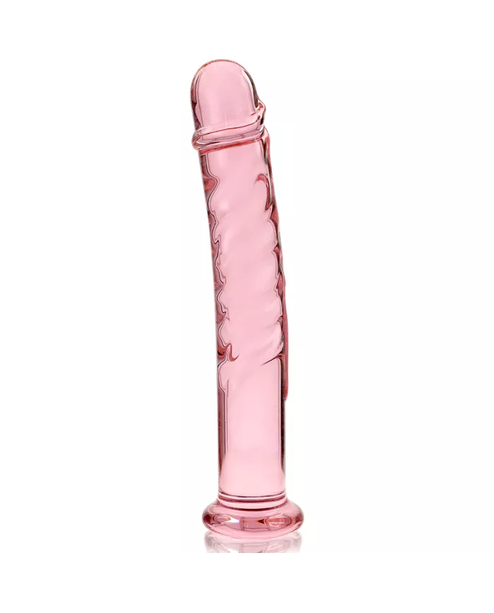 NEBULA SERIES BY IBIZA - MODÈLE 16 GODE EN VERRE BOROSILICATE ROSE 18.5 CM -O- 3 CM