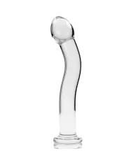 NEBULA SERIES BY IBIZA - MODÈLE 18 GODE EN VERRE BOROSILICATE CLAIR 18.5 CM -O- 3.5 CM