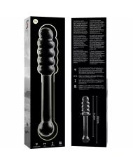 NEBULA SERIES BY IBIZA - MODÈLE 20 GODE EN VERRE BOROSILICATE CLAIR 20.5 CM -O- 3 CM