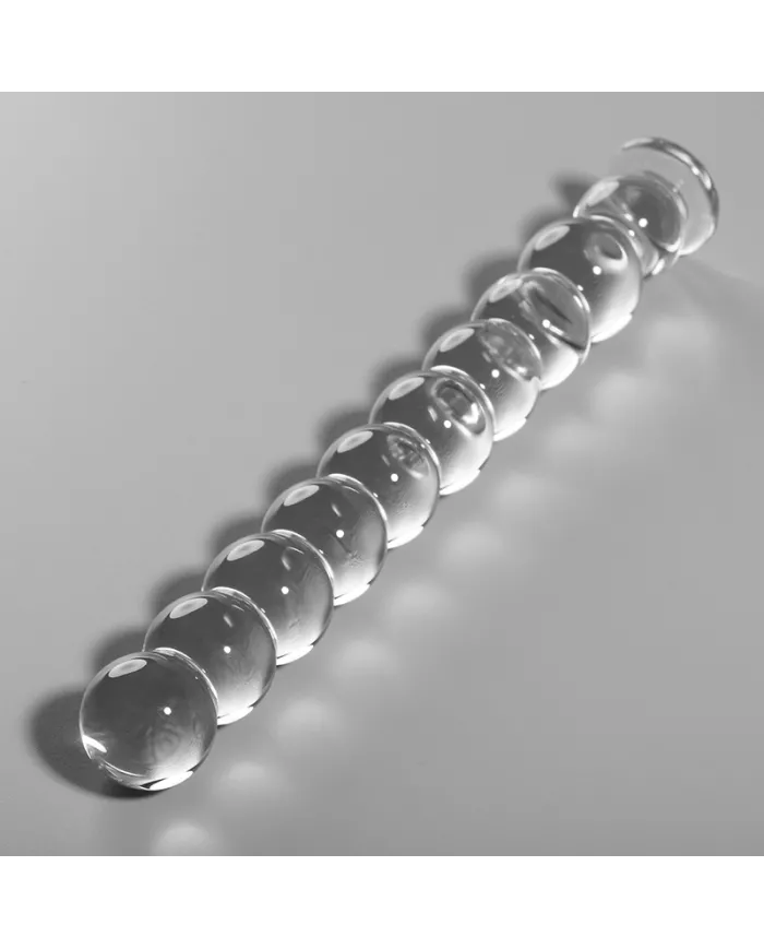 NEBULA SERIES BY IBIZA - MODÈLE 22 GODE EN VERRE BOROSILICATE CLAIR 21.5 CM -O- 2.5 CM