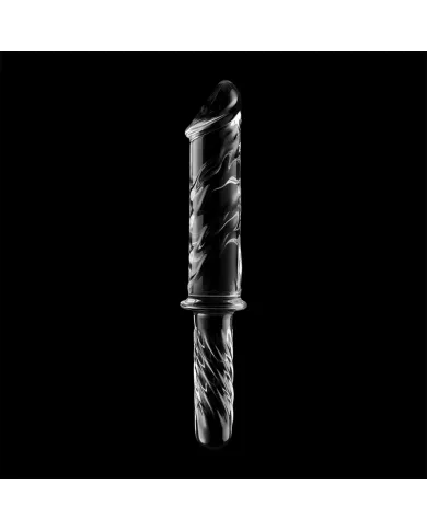 NEBULA SERIES BY IBIZA - MODÈLE 24 GODE EN VERRE BOROSILICATE CLAIR 28.5 CM -O- 5 CM