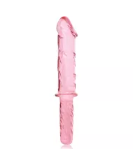 NEBULA SERIES BY IBIZA - MODÈLE 24 GODE EN VERRE BOROSILICATE ROSE 28.5 CM -O- 5 CM