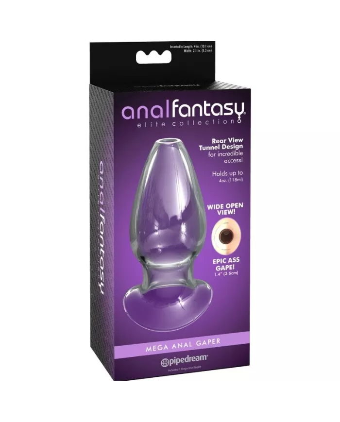 ANAL FANTASY ELITE COLLECTION - DILATATEUR EN CRISTAL ANAL GAPER TAILLE L