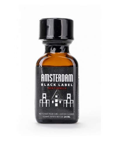 Poppers Amsterdam Black  label 24ml