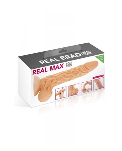 Gode ultra-réaliste 24 cm - Real max