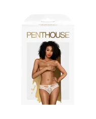 PENTHOUSE - CULOTTE ADORE ME BLANC L/XL PENTHOUSE - CULOTTE ADORE ME BLANC L/XL