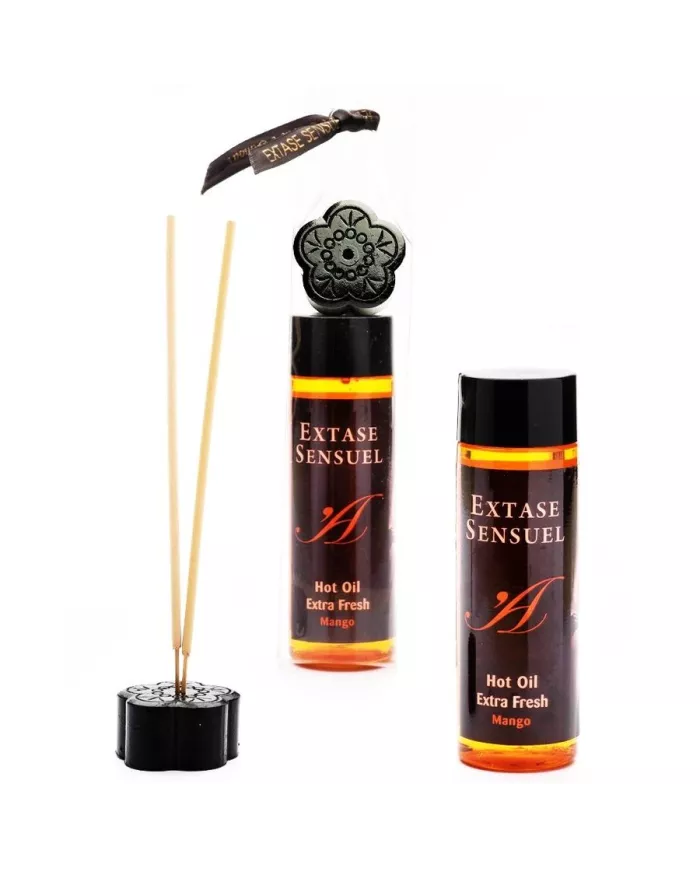 EXTASE SENSUAL - HUILE STIMULANTE DE MANGUE 100 ML EXTASE SENSUAL - HUILE STIMULANTE DE MANGUE 100 ML