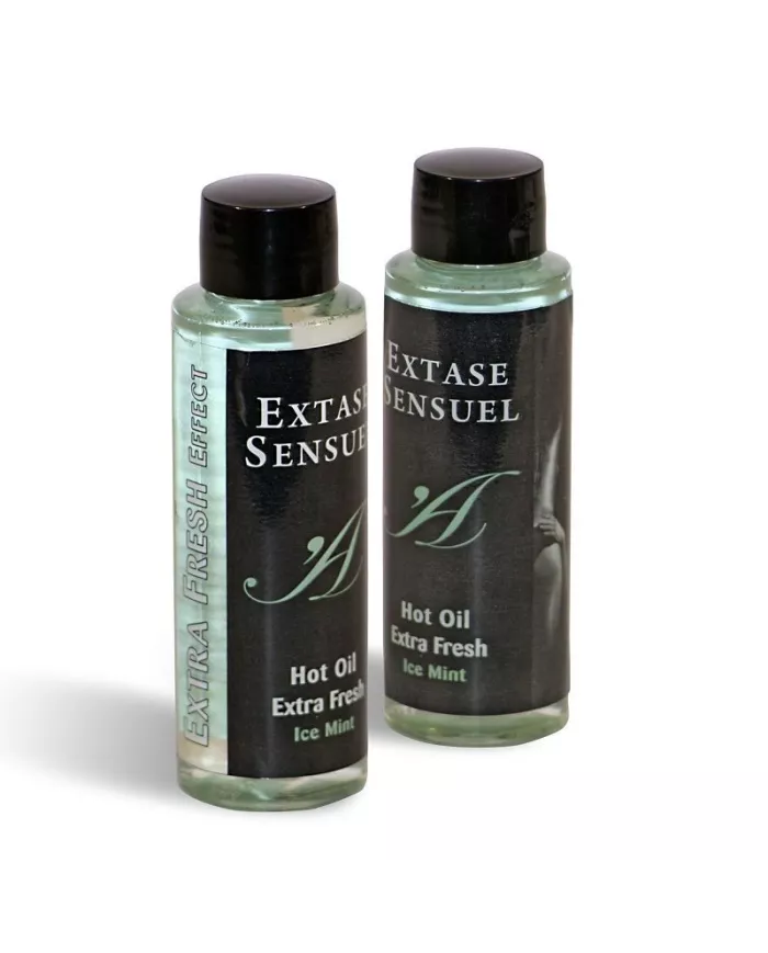 EXTASE SENSUAL - HUILE DE MASSAGE A EFFET GLACE EXTRA FRAÎCHE 100 ML EXTASE SENSUAL - HUILE DE MASSAGE A EFFET GLACE EXTRA FRAÎCHE 100 ML
