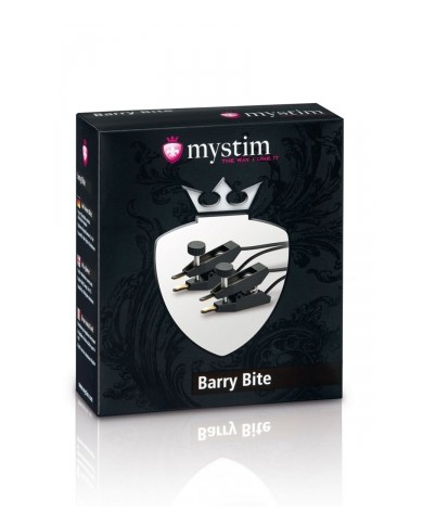 Pinces électro-stimulation Barry Bite - Mystim