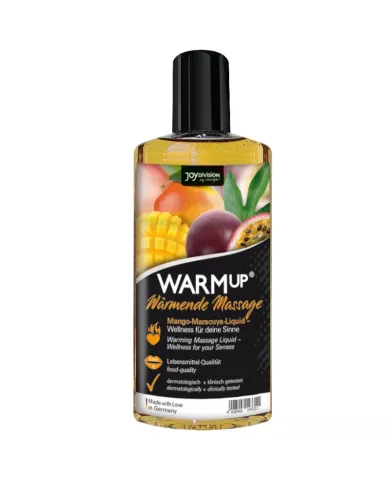 JOYDIVISION AQUAGLIDE - HUILE DE MASSAGE WARMUP MANGUE ET MARACUYA 150 ML