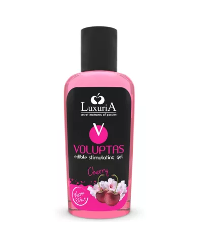 INTIMATELINE LUXURIA - VOLUPTAS GEL DE MASSAGE COMESTIBLE EFFET CHAUFFANT - CERISE 100 ML INTIMATELINE LUXURIA - VOLUPTAS GEL DE MASSAGE COMESTIBLE EFFET CHAUFFANT - CERISE 100 ML