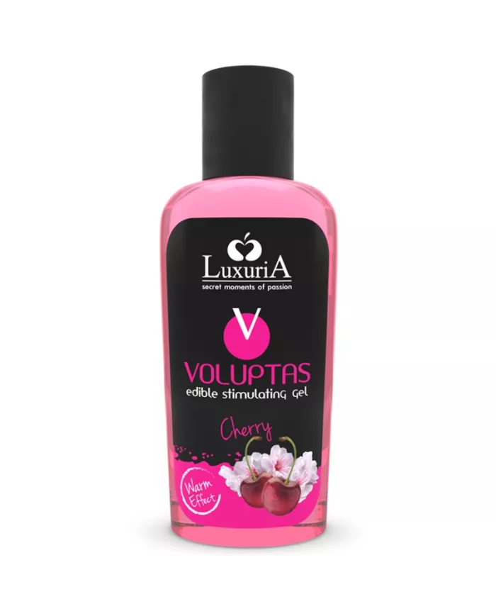 INTIMATELINE LUXURIA - VOLUPTAS GEL DE MASSAGE COMESTIBLE EFFET CHAUFFANT - CERISE 100 ML INTIMATELINE LUXURIA - VOLUPTAS GEL DE MASSAGE COMESTIBLE EFFET CHAUFFANT - CERISE 100 ML