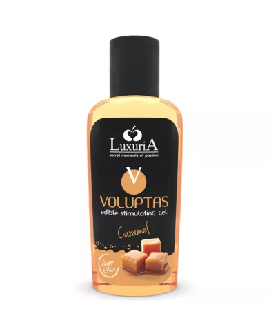 INTIMATELINE LUXURIA - VOLUPTAS GEL DE MASSAGE COMESTIBLE EFFET CHAUFFANT - CARAMEL 100 ML INTIMATELINE LUXURIA - VOLUPTAS GEL DE MASSAGE COMESTIBLE EFFET CHAUFFANT - CARAMEL 100 ML
