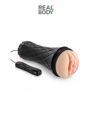 Masturbateur vibrant vagin réaliste - Real Body