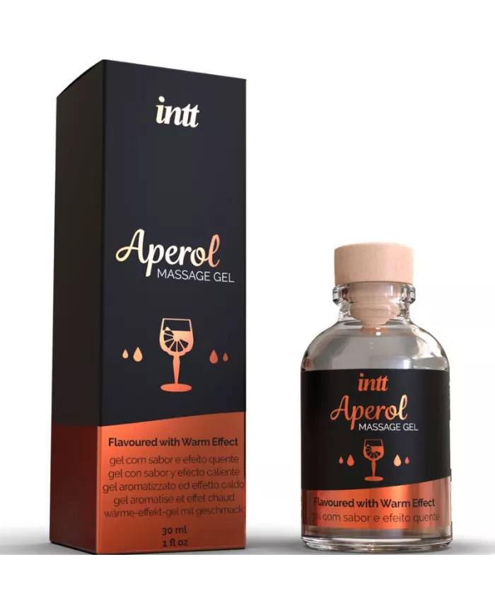 INTT MASSAGE & ORAL SEX - GEL DE MASSAGE APEROL EFFET CHALEUR INTENSE INTT MASSAGE & ORAL SEX - GEL DE MASSAGE APEROL EFFET CHALEUR INTENSE