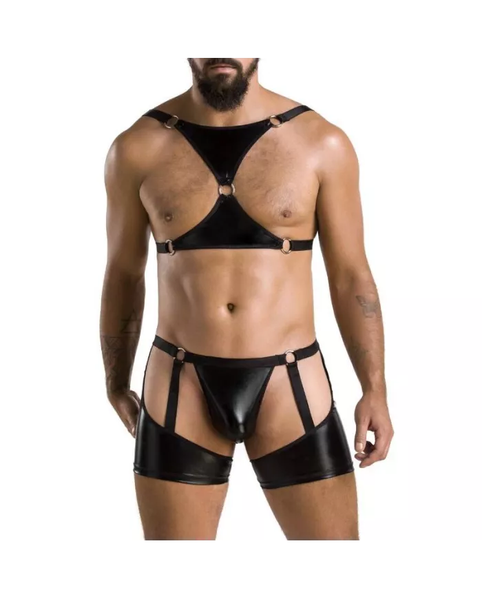 PASSION - 047 ENSEMBLE ARON NOIR S/M PASSION - 047 ENSEMBLE ARON NOIR S/M