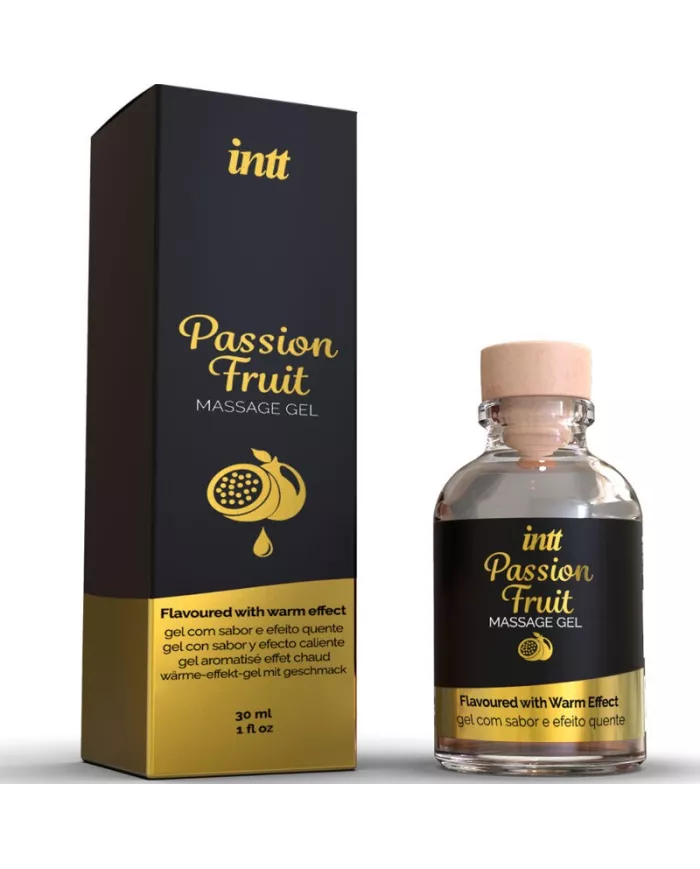 INTT MASSAGE & ORAL SEX - GEL DE MASSAGE SAVEUR FRUIT DE LA PASSION AVEC EFFET CHALEUR INTT MASSAGE & ORAL SEX - GEL DE MASSAGE SAVEUR FRUIT DE LA PASSION AVEC EFFET CHALEUR