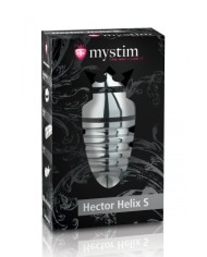 Plug électro-stimulation S Hector Helix - Mystim