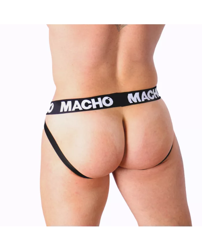 MACHO - MX26X1 JOCK GRID BLANC M