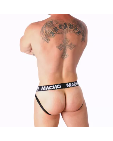 MACHO - MX26X1 JOCK GRID BLANC M