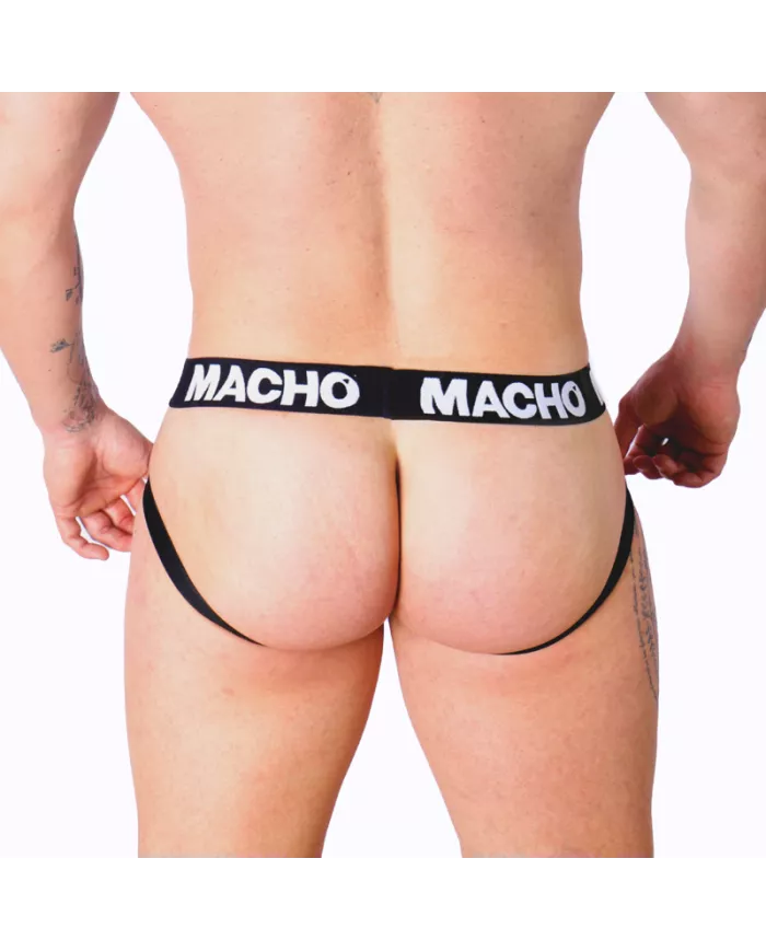 MACHO - MX26X1 JOCK GRID BLANC M