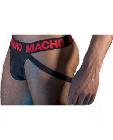 MACHO - MX26X2 JOCK NOIR/ROUGE L