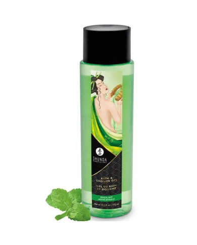 SHUNGA - GEL BAIN & DOUCHE MENTHE SENSUELLE 370 ML