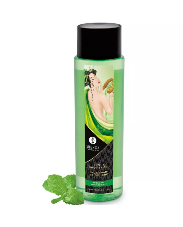 SHUNGA - GEL BAIN & DOUCHE MENTHE SENSUELLE 370 ML SHUNGA - GEL BAIN & DOUCHE MENTHE SENSUELLE 370 ML