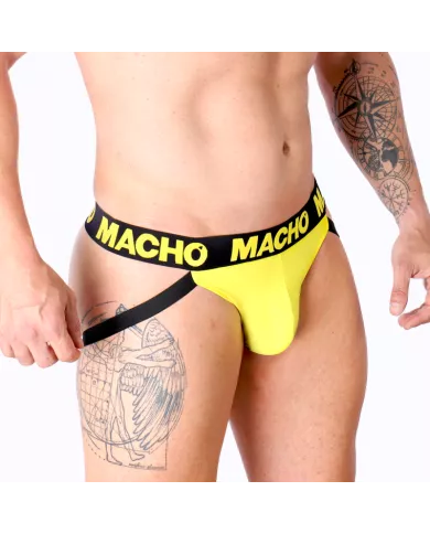 MACHO - MX25A JOCK LYCRA JAUNE M