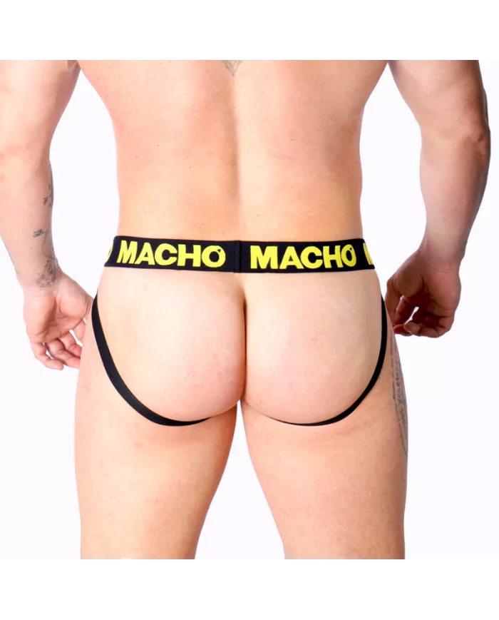 MACHO - MX25A JOCK LYCRA JAUNE XL