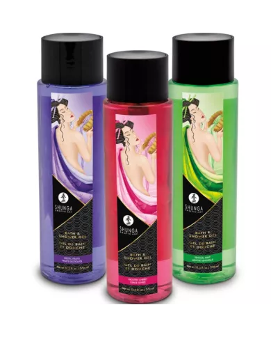 SHUNGA - GEL BAIN & DOUCHE FRUITS EXOTIQUES 370 ML