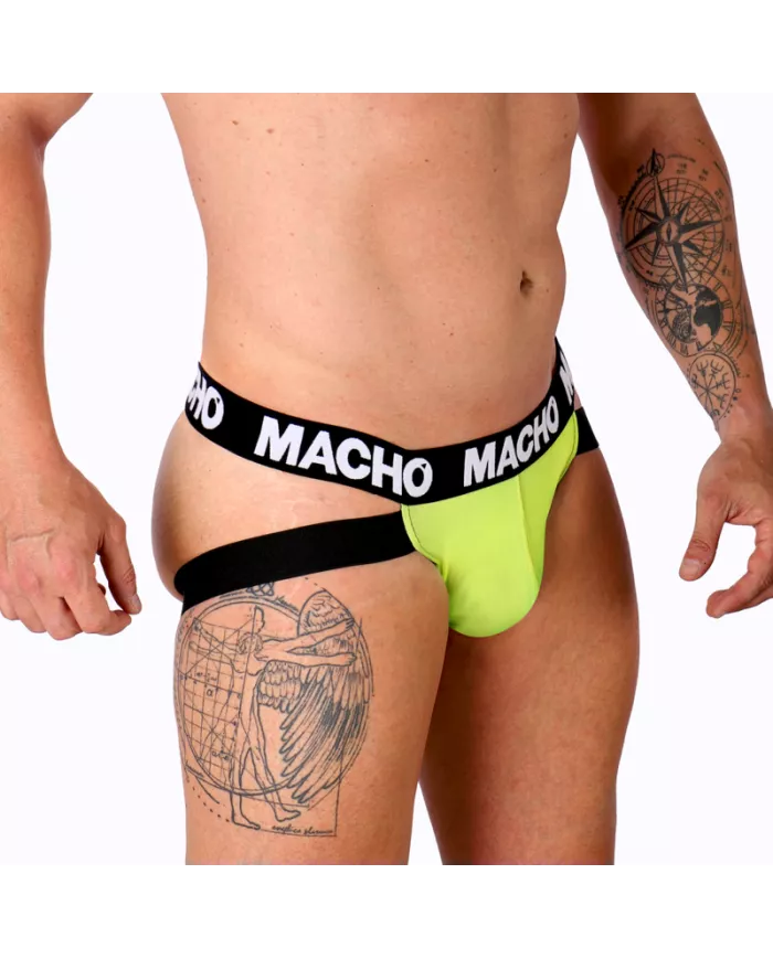 MACHO - MX28FA JOCK JAUNE S MACHO - MX28FA JOCK JAUNE S