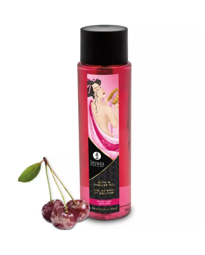 SHUNGA - GEL BAIN & DOUCHE CERISE GIVRÉE 370 ML SHUNGA - GEL BAIN & DOUCHE CERISE GIVRÉE 370 ML