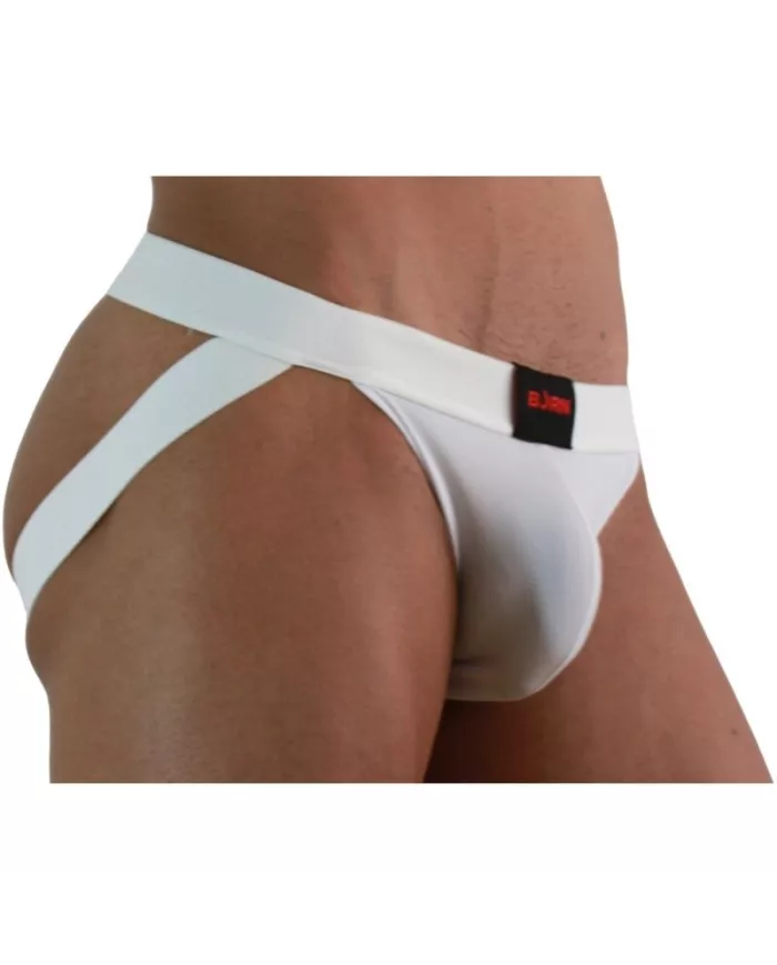 BURN - 007 JOCK LYCRA BLANC S BURN - 007 JOCK LYCRA BLANC S