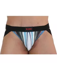 BURN - 009 JOCK MULTICOLORE / NOIR XL BURN - 009 JOCK MULTICOLORE / NOIR XL