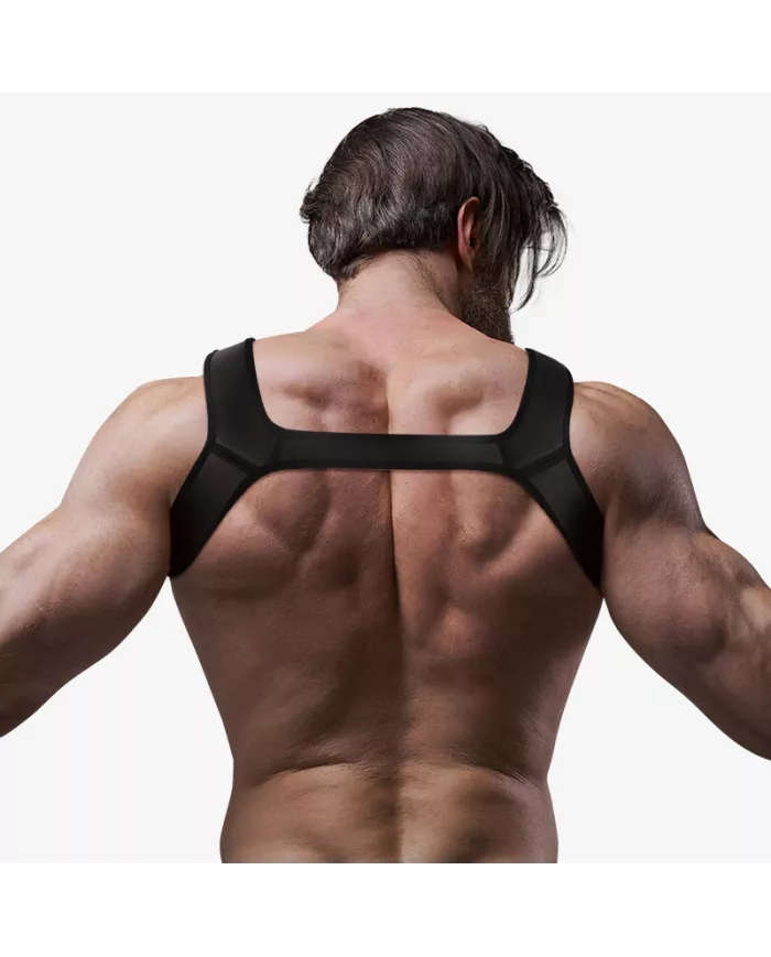 FETISH SUBMISSIVE ATTITUDE - HARNAIS DE POITRINE EN NÉOPRÈNE POUR HOMMES TAILLE L