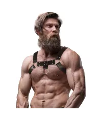 FETISH SUBMISSIVE ATTITUDE - HARNAIS DE POITRINE EN ÉCO-CUIR POUR HOMMES FETISH SUBMISSIVE ATTITUDE - HARNAIS DE POITRINE EN ÉCO-CUIR POUR HOMMES