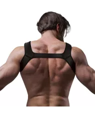 FETISH SUBMISSIVE ATTITUDE - HARNAIS DE POITRINE EN NÉOPRÈNE POUR HOMMES TAILLE M FETISH SUBMISSIVE ATTITUDE - HARNAIS DE POITRINE EN NÉOPRÈNE POUR HOMMES TAILLE M