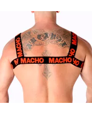 MACHO - HARNAIS DOUBLE ROUGE MACHO - HARNAIS DOUBLE ROUGE