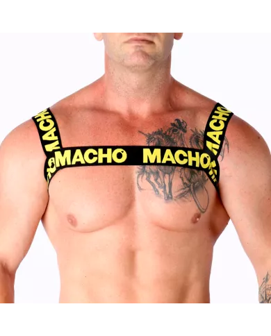 MACHO - HARNAIS DOUBLE JAUNE