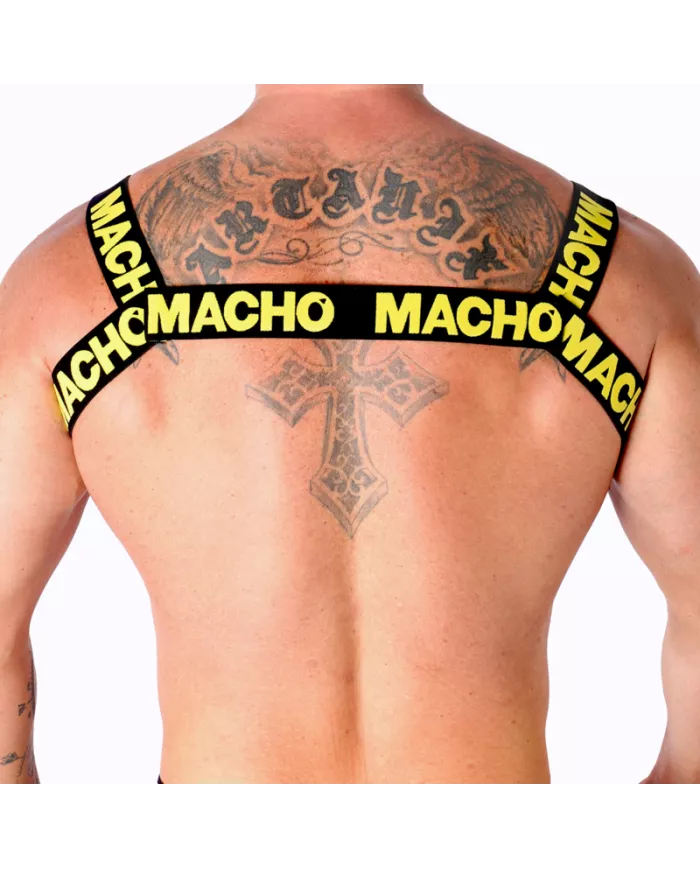 MACHO - HARNAIS DOUBLE JAUNE MACHO - HARNAIS DOUBLE JAUNE