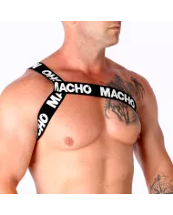 MACHO - HARNAIS ROMAIN BLANC L/XL MACHO - HARNAIS ROMAIN BLANC L/XL