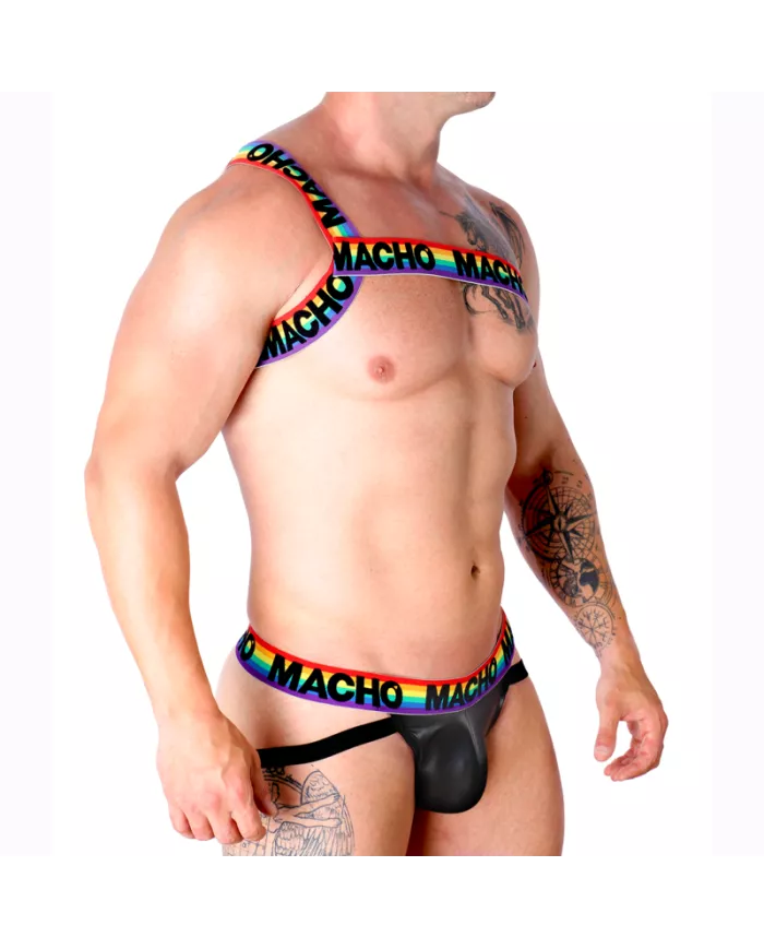 MACHO - HARNAIS ROMAIN PRIDE L/XL MACHO - HARNAIS ROMAIN PRIDE L/XL