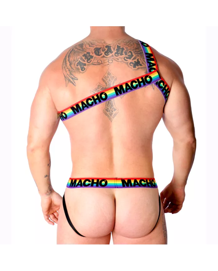 MACHO - HARNAIS ROMAIN PRIDE L/XL MACHO - HARNAIS ROMAIN PRIDE L/XL