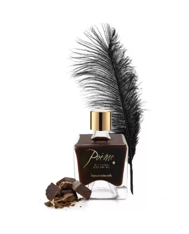BIJOUX - POEME PEINTURE COMESTIBLE CHOCOLAT NOIR 50 GR