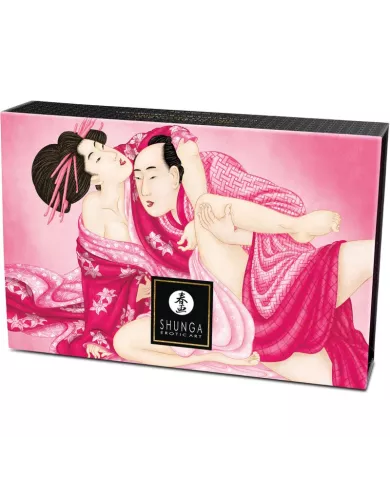 SHUNGA - KIT DE POUDRE DE MASSAGE COMESTIBLE FRAMBOISE SHUNGA - KIT DE POUDRE DE MASSAGE COMESTIBLE FRAMBOISE