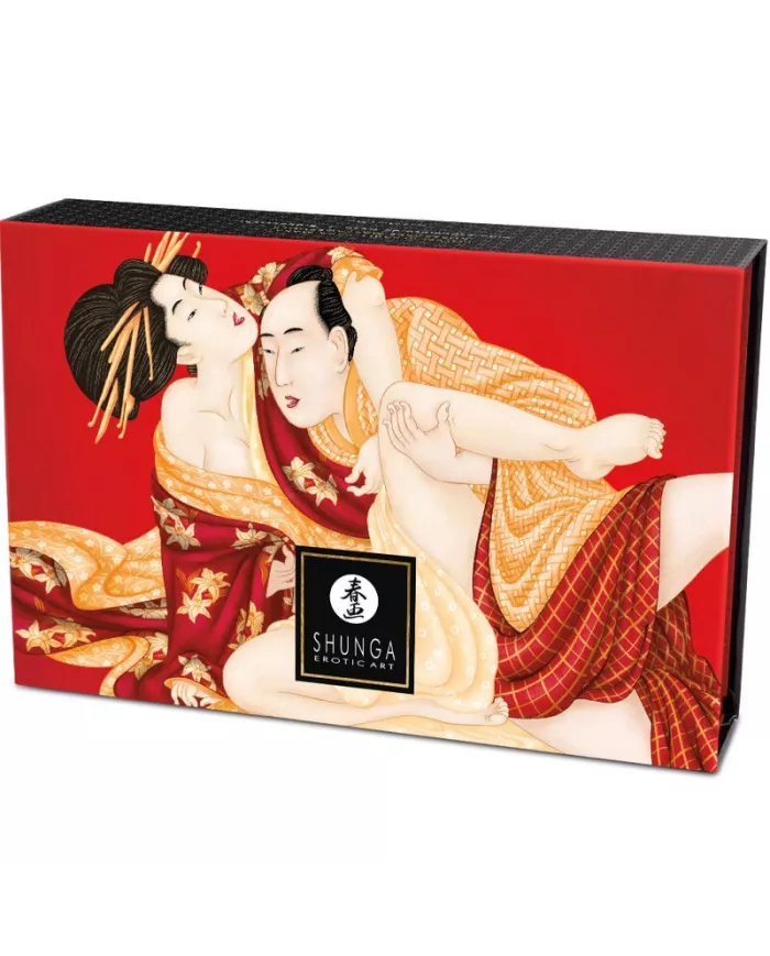 SHUNGA - KIT DE POUDRE DE MASSAGE COMESTIBLE À LA FRAISE SHUNGA - KIT DE POUDRE DE MASSAGE COMESTIBLE À LA FRAISE