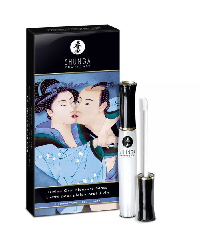 SHUNGA - BRILLANT À LÈVRES DIVINE EAU DE COCO SHUNGA - BRILLANT À LÈVRES DIVINE EAU DE COCO
