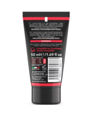 INTIMATELINE LUXURIA - GEL SEXUEL ORAL SAVEUR FRAISE 50 ML INTIMATELINE LUXURIA - GEL SEXUEL ORAL SAVEUR FRAISE 50 ML