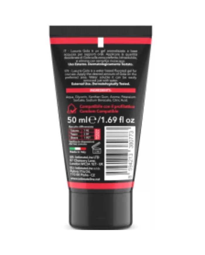 INTIMATELINE LUXURIA - GEL SEXUEL ORAL SAVEUR FRAISE 50 ML INTIMATELINE LUXURIA - GEL SEXUEL ORAL SAVEUR FRAISE 50 ML